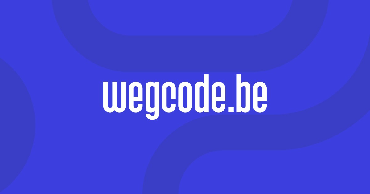 www.wegcode.be