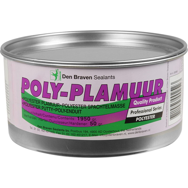 Zwaluw polyester plamuur 200g