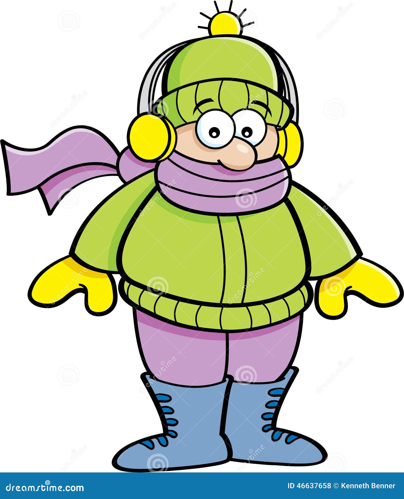 beeldverhaaljong-geitje-die-de-winterkleding-dragen-46637658.jpg